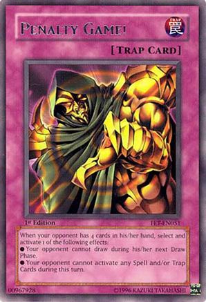 Penalty Game! (FET-EN051) - Flaming Eternity 1st Edition Flaming Eternity Yugioh Single  Squirtle Squad Card Shop.