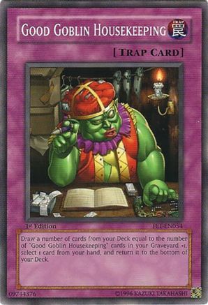 Good Goblin Housekeeping (FET-EN054) - Flaming Eternity Unlimited Flaming Eternity Yugioh Single  Squirtle Squad Card Shop.