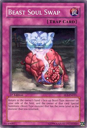 Beast Soul Swap (FET-EN055) - Flaming Eternity 1st Edition Flaming Eternity Yugioh Single  Squirtle Squad Card Shop.