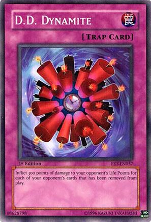 D.D. Dynamite (FET-EN057) - Flaming Eternity 1st Edition Flaming Eternity Yugioh Single  Squirtle Squad Card Shop.