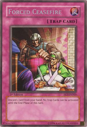 Forced Ceasefire (FET-EN060) - Flaming Eternity Unlimited Flaming Eternity Yugioh Single  Squirtle Squad Card Shop.