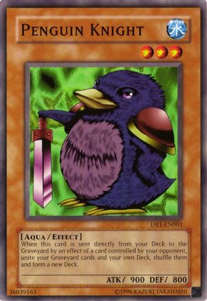 Penguin Knight (DB1-EN001) - Dark Beginning 1 Unlimited Dark Beginning 1 Yugioh Single  Squirtle Squad Card Shop.