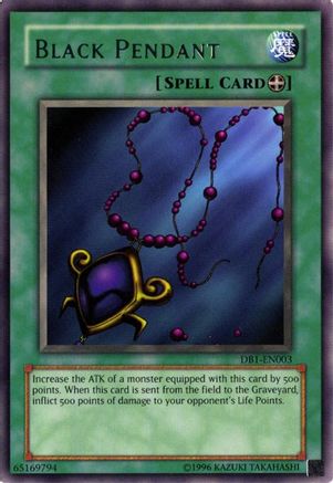 Black Pendant (DB1-EN003) - Dark Beginning 1 Unlimited Dark Beginning 1 Yugioh Single  Squirtle Squad Card Shop.