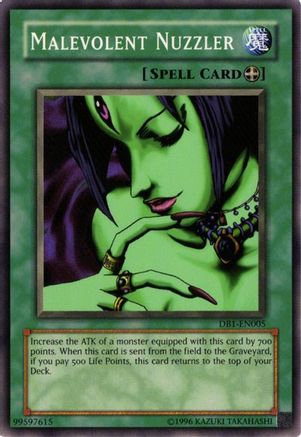 Malevolent Nuzzler (DB1-EN005) - Dark Beginning 1 Unlimited Dark Beginning 1 Yugioh Single  Squirtle Squad Card Shop.