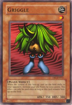 Griggle (DB1-EN011) - Dark Beginning 1 Unlimited Dark Beginning 1 Yugioh Single  Squirtle Squad Card Shop.