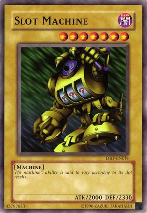 Slot Machine (DB1-EN014) - Dark Beginning 1 Unlimited Dark Beginning 1 Yugioh Single  Squirtle Squad Card Shop.