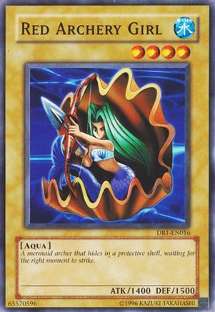 Red Archery Girl (DB1-EN016) - Dark Beginning 1 Unlimited Dark Beginning 1 Yugioh Single  Squirtle Squad Card Shop.