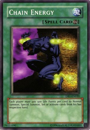 Chain Energy (DB1-EN030) - Dark Beginning 1 Unlimited Dark Beginning 1 Yugioh Single  Squirtle Squad Card Shop.