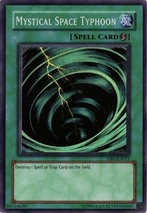 Mystical Space Typhoon (DB1-EN031) - Dark Beginning 1 Unlimited Dark Beginning 1 Yugioh Single  Squirtle Squad Card Shop.