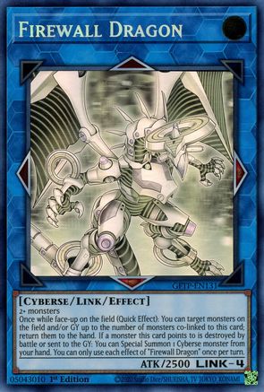 Firewall Dragon (Ghost Rare) (GFTP-EN131) - Ghosts From the Past 1st Edition Ghosts From the Past Yugioh Single  Squirtle Squad Card Shop.