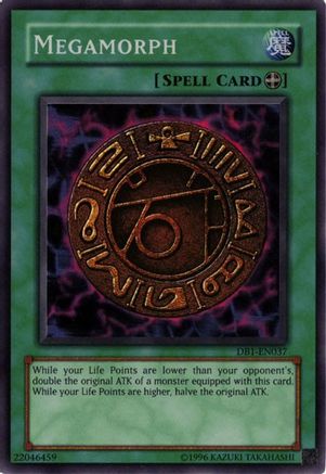Megamorph (DB1-EN037) - Dark Beginning 1 Unlimited Dark Beginning 1 Yugioh Single  Squirtle Squad Card Shop.