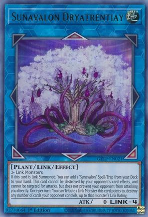 Sunavalon Dryatrentiay (GFTP-EN021) - Ghosts From the Past 1st Edition Ghosts From the Past Yugioh Single  Squirtle Squad Card Shop.