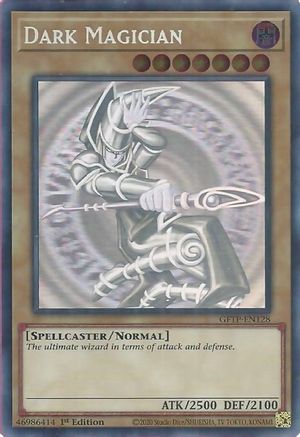 Dark Magician (Ghost Rare) (GFTP-EN128) - Ghosts From the Past 1st Edition Ghosts From the Past Yugioh Single  Squirtle Squad Card Shop.
