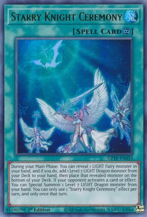 Starry Knight Ceremony (GFTP-EN033) - Ghosts From the Past 1st Edition Ghosts From the Past Yugioh Single  Squirtle Squad Card Shop.