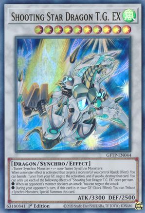 Shooting Star Dragon T.G. EX (GFTP-EN044) - Ghosts From the Past 1st Edition Ghosts From the Past Yugioh Single  Squirtle Squad Card Shop.