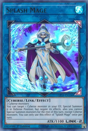 Splash Mage (GFTP-EN106) - Ghosts From the Past 1st Edition Ghosts From the Past Yugioh Single  Squirtle Squad Card Shop.