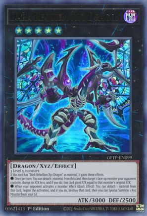 Dark Requiem Xyz Dragon (GFTP-EN099) - Ghosts From the Past 1st Edition Ghosts From the Past Yugioh Single  Squirtle Squad Card Shop.