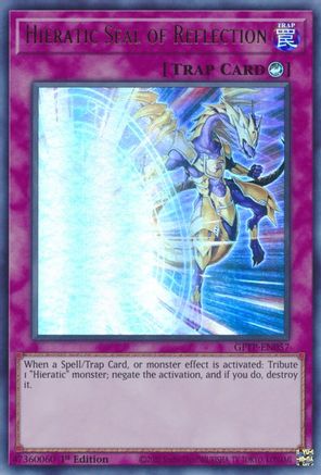 Hieratic Seal of Reflection (GFTP-EN057) - Ghosts From the Past 1st Edition Ghosts From the Past Yugioh Single  Squirtle Squad Card Shop.
