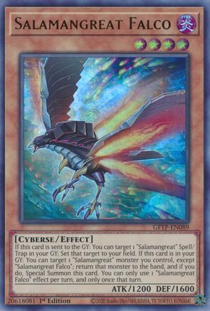 Salamangreat Falco (GFTP-EN089) - Ghosts From the Past 1st Edition Ghosts From the Past Yugioh Single  Squirtle Squad Card Shop.