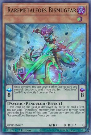 Raremetalfoes Bismugear (GFTP-EN087) - Ghosts From the Past 1st Edition Ghosts From the Past Yugioh Single  Squirtle Squad Card Shop.