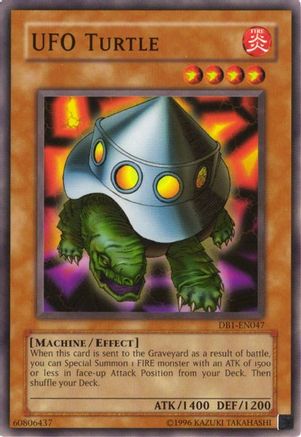 UFO Turtle (DB1-EN047) - Dark Beginning 1 Unlimited Dark Beginning 1 Yugioh Single  Squirtle Squad Card Shop.