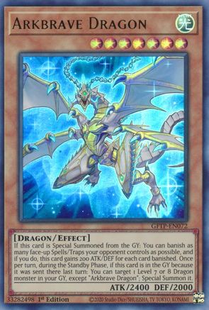Arkbrave Dragon (GFTP-EN072) - Ghosts From the Past 1st Edition Ghosts From the Past Yugioh Single  Squirtle Squad Card Shop.