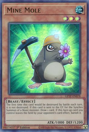 Mine Mole (GFTP-EN078) - Ghosts From the Past 1st Edition Ghosts From the Past Yugioh Single  Squirtle Squad Card Shop.