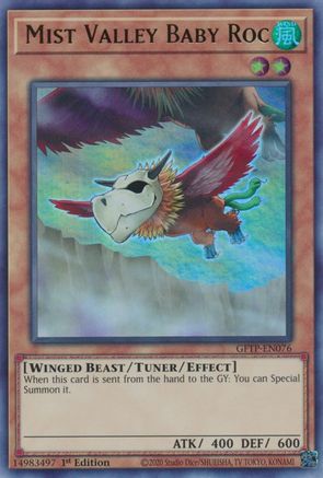 Mist Valley Baby Roc (GFTP-EN076) - Ghosts From the Past 1st Edition Ghosts From the Past Yugioh Single  Squirtle Squad Card Shop.