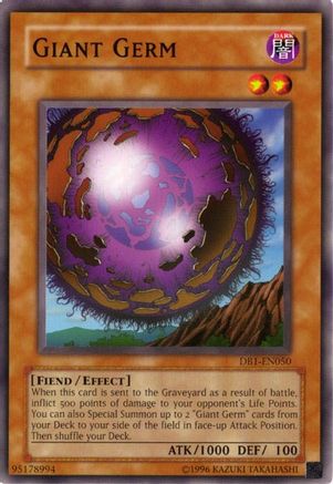 Giant Germ (DB1-EN050) - Dark Beginning 1 Unlimited Dark Beginning 1 Yugioh Single  Squirtle Squad Card Shop.