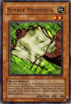 Nimble Momonga (DB1-EN051) - Dark Beginning 1 Unlimited Dark Beginning 1 Yugioh Single  Squirtle Squad Card Shop.