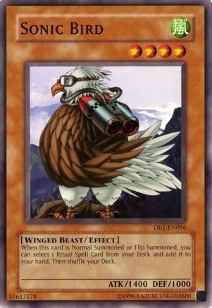 Sonic Bird (DB1-EN056) - Dark Beginning 1 Unlimited Dark Beginning 1 Yugioh Single  Squirtle Squad Card Shop.