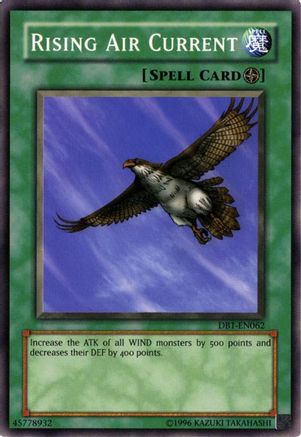 Rising Air Current (DB1-EN062) - Dark Beginning 1 Unlimited Dark Beginning 1 Yugioh Single  Squirtle Squad Card Shop.