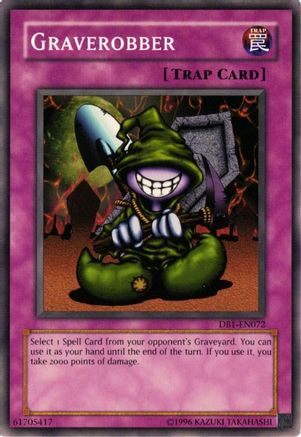 Graverobber (DB1-EN072) - Dark Beginning 1 Unlimited Dark Beginning 1 Yugioh Single  Squirtle Squad Card Shop.