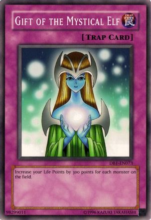 Gift of The Mystical Elf (DB1-EN073) - Dark Beginning 1 Unlimited Dark Beginning 1 Yugioh Single  Squirtle Squad Card Shop.