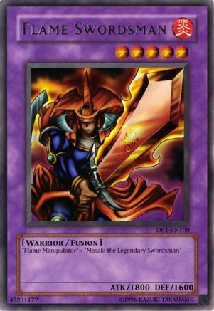 Flame Swordsman (DB1-EN100) - Dark Beginning 1 Unlimited Dark Beginning 1 Yugioh Single  Squirtle Squad Card Shop.