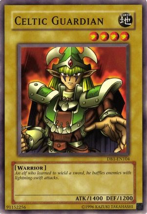 Celtic Guardian (DB1-EN104) - Dark Beginning 1 Unlimited Dark Beginning 1 Yugioh Single  Squirtle Squad Card Shop.