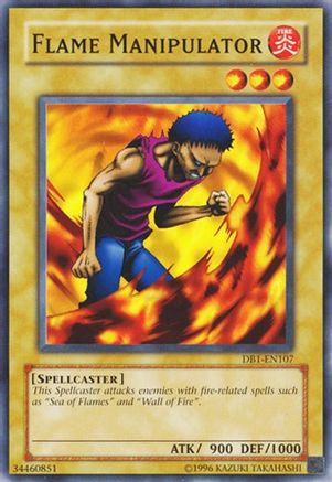 Flame Manipulator (DB1-EN107) - Dark Beginning 1 Unlimited Dark Beginning 1 Yugioh Single  Squirtle Squad Card Shop.
