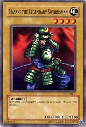 Masaki the Legendary Swordsman (DB1-EN110) - Dark Beginning 1 Unlimited Dark Beginning 1 Yugioh Single  Squirtle Squad Card Shop.
