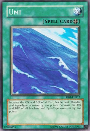 Umi (DB1-EN112) - Dark Beginning 1 Unlimited Dark Beginning 1 Yugioh Single  Squirtle Squad Card Shop.