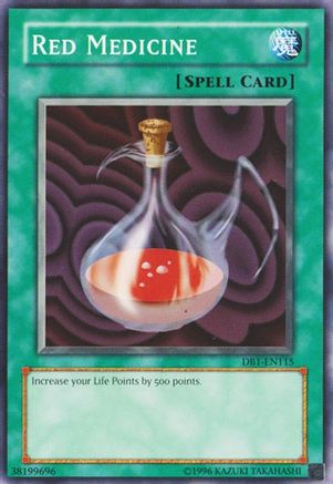 Red Medicine (DB1-EN115) - Dark Beginning 1 Unlimited Dark Beginning 1 Yugioh Single  Squirtle Squad Card Shop.