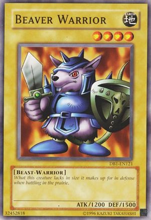 Beaver Warrior (DB1-EN121) - Dark Beginning 1 Unlimited Dark Beginning 1 Yugioh Single  Squirtle Squad Card Shop.