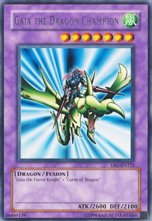 Gaia the Dragon Champion (DB1-EN122) - Dark Beginning 1 Unlimited Dark Beginning 1 Yugioh Single  Squirtle Squad Card Shop.