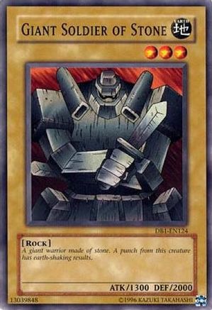 Giant Soldier of Stone (DB1-EN124) - Dark Beginning 1 Unlimited Dark Beginning 1 Yugioh Single  Squirtle Squad Card Shop.
