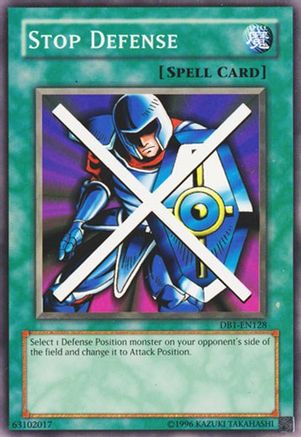 Stop Defense (DB1-EN128) - Dark Beginning 1 Unlimited Dark Beginning 1 Yugioh Single  Squirtle Squad Card Shop.