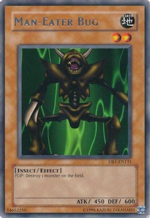 Man-Eater Bug (DB1-EN131) - Dark Beginning 1 Unlimited Dark Beginning 1 Yugioh Single  Squirtle Squad Card Shop.