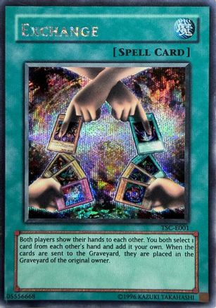 Exchange (TSC-E001) - Yu-Gi-Oh! Video Game Promotional Cards 1st Edition Yu-Gi-Oh! Video Game Promotional Cards Yugioh Single  Squirtle Squad Card Shop.