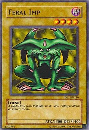 Feral Imp (DB1-EN140) - Dark Beginning 1 Unlimited Dark Beginning 1 Yugioh Single  Squirtle Squad Card Shop.