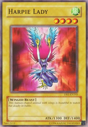 Harpie Lady (DB1-EN145) - Dark Beginning 1 Unlimited Dark Beginning 1 Yugioh Single  Squirtle Squad Card Shop.