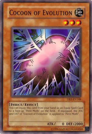 Cocoon of Evolution (DB1-EN148) - Dark Beginning 1 Unlimited Dark Beginning 1 Yugioh Single  Squirtle Squad Card Shop.