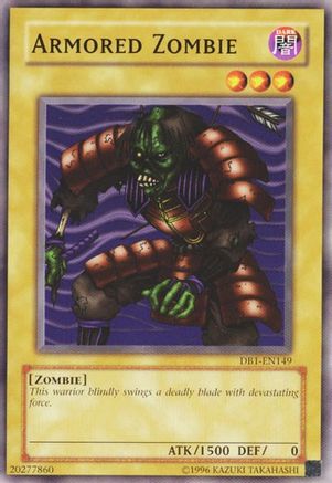 Armored Zombie (DB1-EN149) - Dark Beginning 1 Unlimited Dark Beginning 1 Yugioh Single  Squirtle Squad Card Shop.